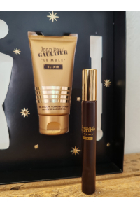 Jean Paul Gaultier Le Male Elixir Parfum 10ml s rozprašovačom + sprchov gel 75ml pre mužov bez krabičky Obrázok pre Jean Paul Gaultier Le Male Elixir Parfum 10ml s rozprašovačom + sprchov gel 75ml pre mužov bez krabičky