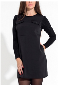 Obrázok pre MAGENTA dámske šaty čierna