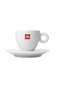 Obrázok pre Illy šálka biela cappuccino s podšálkou 170 ml