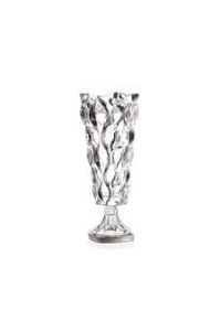 Obrázok pre Krištálová váza Samba folk platinum na nohe  40,5cm