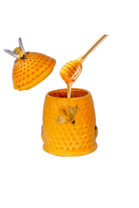 Obrázok pre Apimiele – medovnička dóza na med talianska keramika 350g