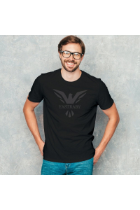 Obrázok pre YASTRABY pánske bavlnené tričko čierne