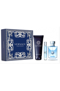Obrázok pre Versace Pour Homme Medusa darčeková sada 100 ml EDT + 10 ml EDT + sprchový gel 150ml pre mužov