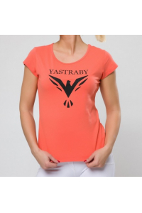 Obrázok pre YASTRABY dámske bavlnené tričko koralové
