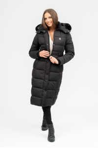 Obrázok pre Budmil dámska zimná bunda odnímateľná kapucňa