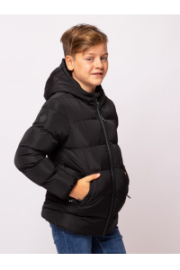 Obrázok pre Heavy Tools NANDO chlapčenská prešívaná zimná bunda s kapucňou
