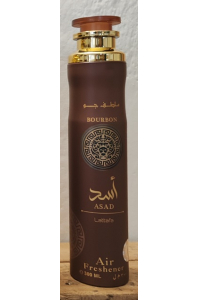 Lattafa Asad Bourbon 300ml prémiový osviežovač vzduchu DO IZBY - AUTA Obrázok pre Lattafa Asad Bourbon 300ml prémiový osviežovač vzduchu DO IZBY - AUTA