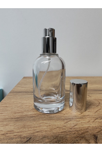 Obrázok pre Plniteľný sklenený flakón na parfum 30 ml – s rozprašovačom a vrchnákom
