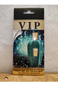 Obrázok pre VIP Caribi parfumovaný osviežovač do auta č.877 13g ( Alternatíva vône Xerjoff Erba Pura Unisex )