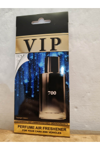 Obrázok pre VIP Caribi parfumovaný osviežovač do auta č. 700 13g ( Alternatíva vône Christian Dior Sauvage )