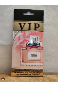 VIP Caribi parfumovaný osviežovač do auta č. 006 13g ( Alternatíva vône Christian Dior Miss Dior Woman ) Obrázok pre VIP Caribi parfumovaný osviežovač do auta č. 006 13g ( Alternatíva vône Christian Dior Miss Dior Woman )