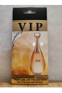 VIP Caribi parfumovaný osviežovač do auta č. 350 13g ( Alternatíva vône Christian Dior J adore Woman ) Obrázok pre VIP Caribi parfumovaný osviežovač do auta č. 350 13g ( Alternatíva vône Christian Dior J adore Woman )