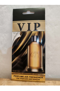 VIP Caribi parfumovaný osviežovač do auta č. 477 13g ( Alternatíva vône Hugo Boss Bottled Intense For Men ) Obrázok pre VIP Caribi parfumovaný osviežovač do auta č. 477 13g ( Alternatíva vône Hugo Boss Bottled Intense For Men )