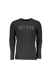 GUESS Gammy T-Shirt pánske tričko s dlhým rukávom čierna Obrázok pre GUESS Gammy T-Shirt pánske tričko s dlhým rukávom čierna