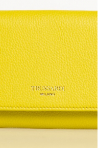 Obrázok pre Trussardi Wallet Milano malá dámska peňaženka žltá