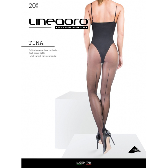 Obrázok pre LINEAORO Tina pančuchové nohavice so vzorom 20den