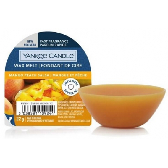 Obrázok pre Yankee Candle Mango Peach Salsa Vonný Vosk do aromalampy 22 g