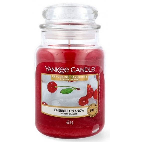 Obrázok pre Yankee Candle Cherries On Snow vonná sviečka 623g