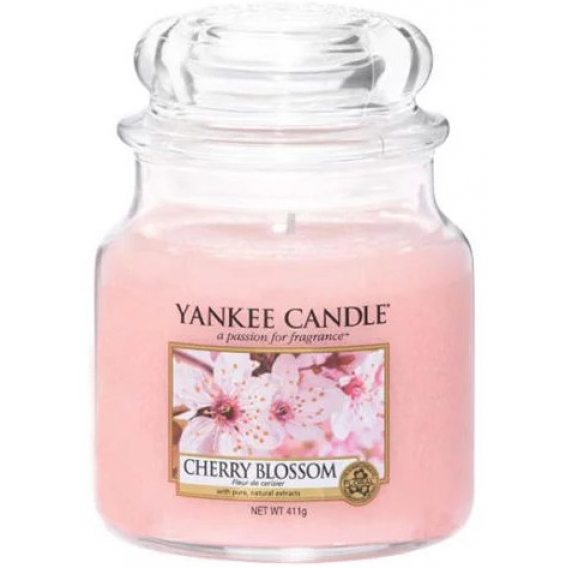 Obrázok pre Yankee Candle Vonná Sviečka Cherry Blossom 411g Čerešňový Kvet