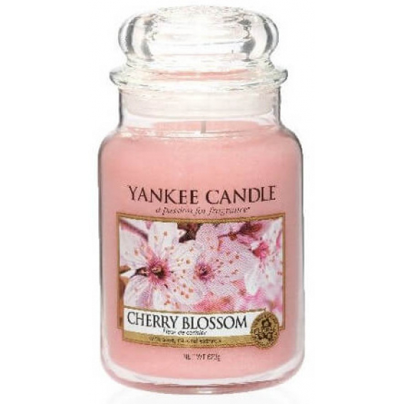 Obrázok pre Yankee Candle Vonná Sviečka Cherry Blossom 623g Čerešňový Kvet