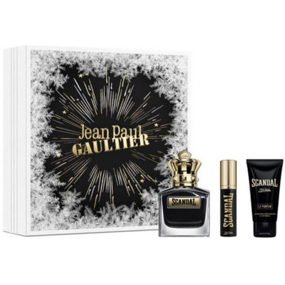 Obrázok pre Jean Paul Gaultier Scandal Le Parfum Pour Homme darčeková sada edp 100ml + edp 10ml + sprchový gel 75ml pre mužov