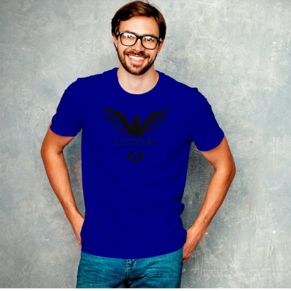 Obrázok pre YASTRABY pánske bavlnené tričko modré