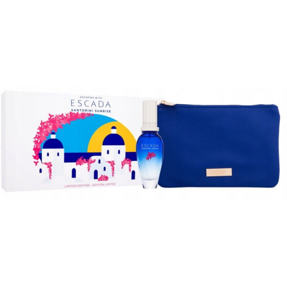 Obrázok pre Escada Santorini Sunrise darčeková sada 30 ml EDT + kozmetická taška Escada pre ženy