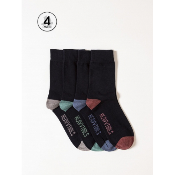 Obrázok pre Heavy Tools unisex bavlnené ponožky 4pár v balení OMRI