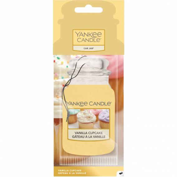 Obrázok pre Yankee Candle Vanilla Cupcake Car Jar vôňa do auta na zavesenie