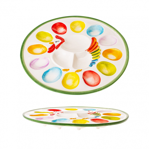 Obrázok pre Veľkonočné keramické tanieriky na vajíčka