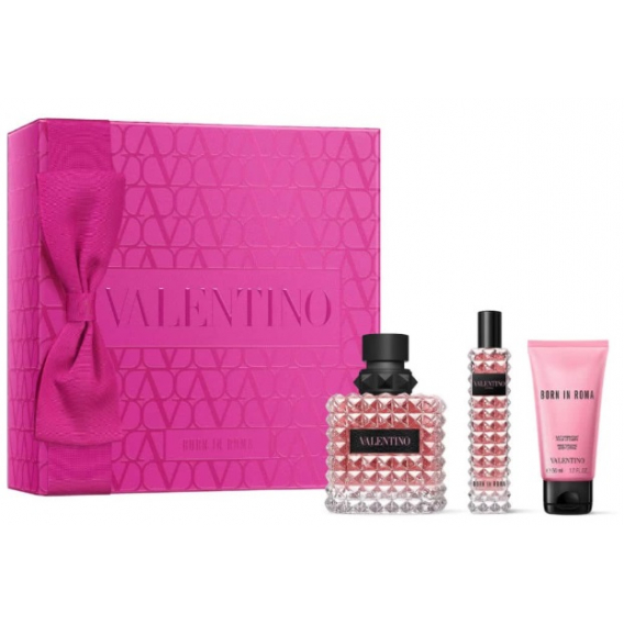 Obrázok pre Valentino Donna Born In Roma darčeková sada 100 ml EDP + edp 15ml + telové mlieko 50ml pre ženy