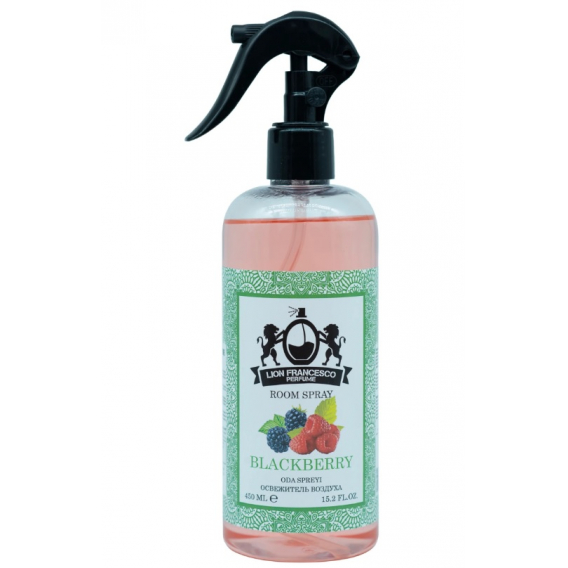 Obrázok pre Lion Francesco Blackberry OSTRUŽINY Room Spray izbový sprej do miestnosti, osviežovač miestnosti, látok a auta 450ml