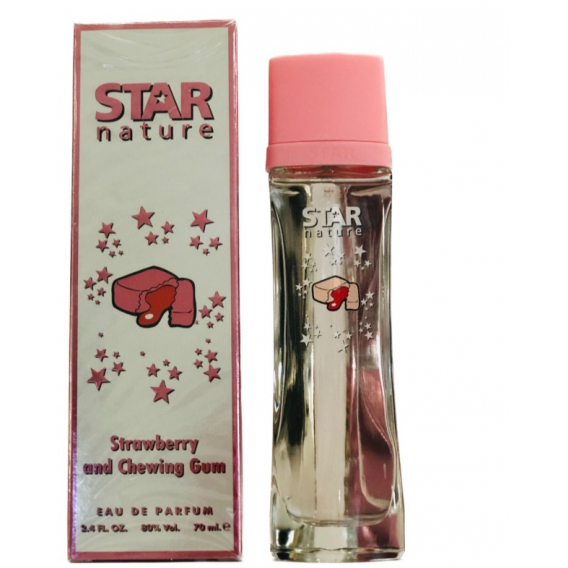 Obrázok pre Star Nature Strawberry and Chewing Gum Jahoda a žuvačky edp 70ml pre ženy, deti, tinedžerov