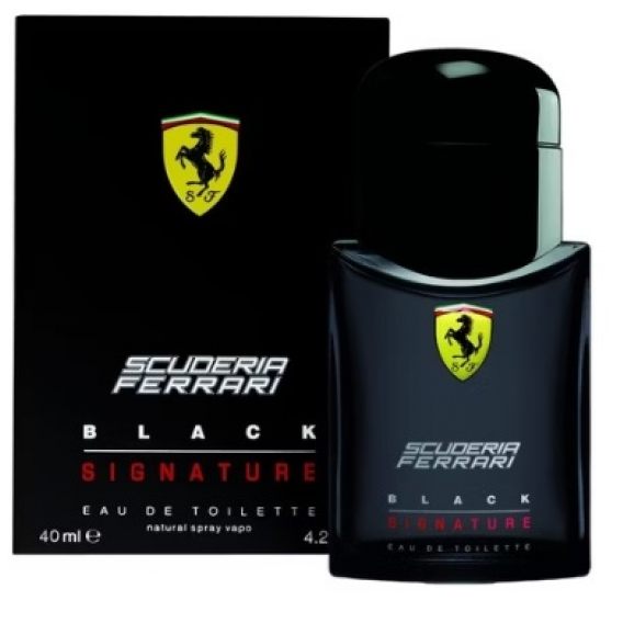Obrázok pre Ferrari Scuderia Black Signature edt 40ml pre mužov