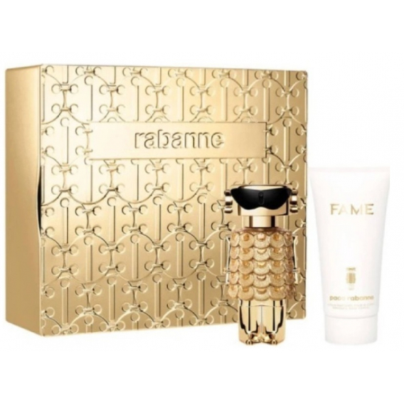 Obrázok pre Paco Rabanne Fame Intense darčeková sada edp 50ml + telové mlieko 75ml pre ženy