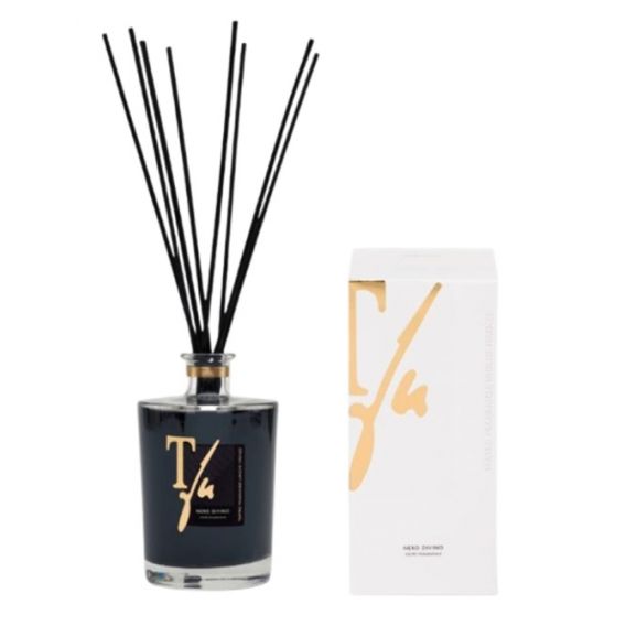 Obrázok pre Teatro NERO DIVINO aróma difuzér 500 ml s čiernymi bambusovými tyčinkami (10 ks, 36 cm)