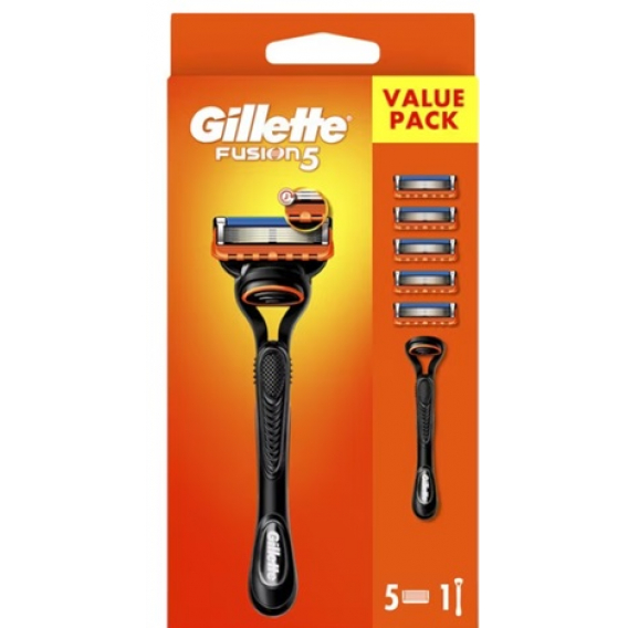 Obrázok pre Holiaci strojček Gillette Fusion5 s 5 náhradnými hlavicami
