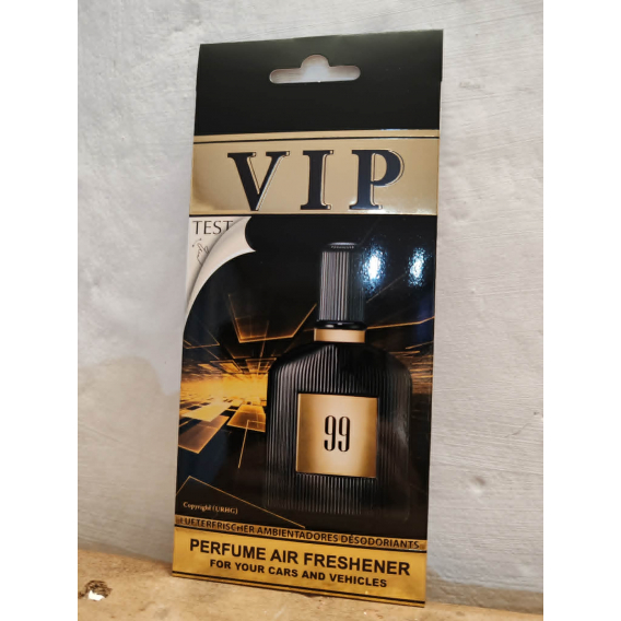 Obrázok pre VIP Caribi parfumovaný osviežovač do auta č. 99 13g ( Alternatíva vône Tom Ford Black Orchid Woman )