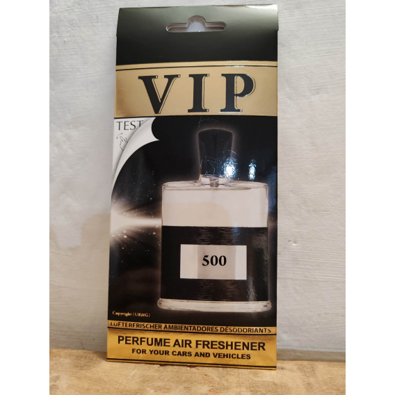 Obrázok pre VIP Caribi parfumovaný osviežovač do auta č. 500 13g ( Alternatíva vône Creed Aventus For Men )