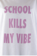 Obrázok pre 525 dámske tričko škola zabíja moju náladu