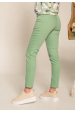 Obrázok pre MAGENTA elastické nohavice zelenej farby s vysokým pásom