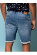 Obrázok pre Heavy Tools pánske džínsové kraťasy klasický regular fit strih