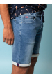 Obrázok pre Heavy Tools pánske džínsové kraťasy klasický regular fit strih