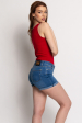 Obrázok pre BUDMIL dámske džínsové šortky štýl push-up