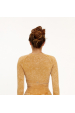 Obrázok pre Zoya bezšvový tvarovací batikovaný efekt horčicová dvojdielna súprava