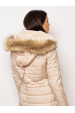 Obrázok pre Heavy Tools dámska predÍžená zimná bunda so šálovým golierom NADELLA