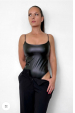 Obrázok pre Body SWAP s koženým efektom a otvoreným chrbtom