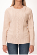 Obrázok pre BUDMIL Hrubý pletený dámsky sveter